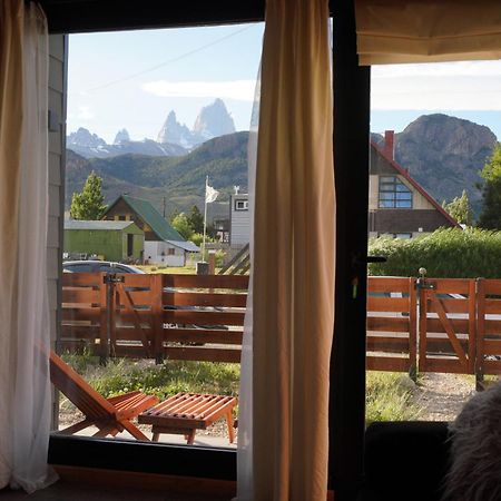 Gueer Aike Mejor Tiny House C/ Vista Al Fitz Roy Villa เอลชัลเตน ภายนอก รูปภาพ