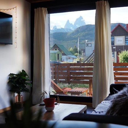 Gueer Aike Mejor Tiny House C/ Vista Al Fitz Roy Villa เอลชัลเตน ภายนอก รูปภาพ