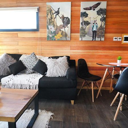 Gueer Aike Mejor Tiny House C/ Vista Al Fitz Roy Villa เอลชัลเตน ภายนอก รูปภาพ