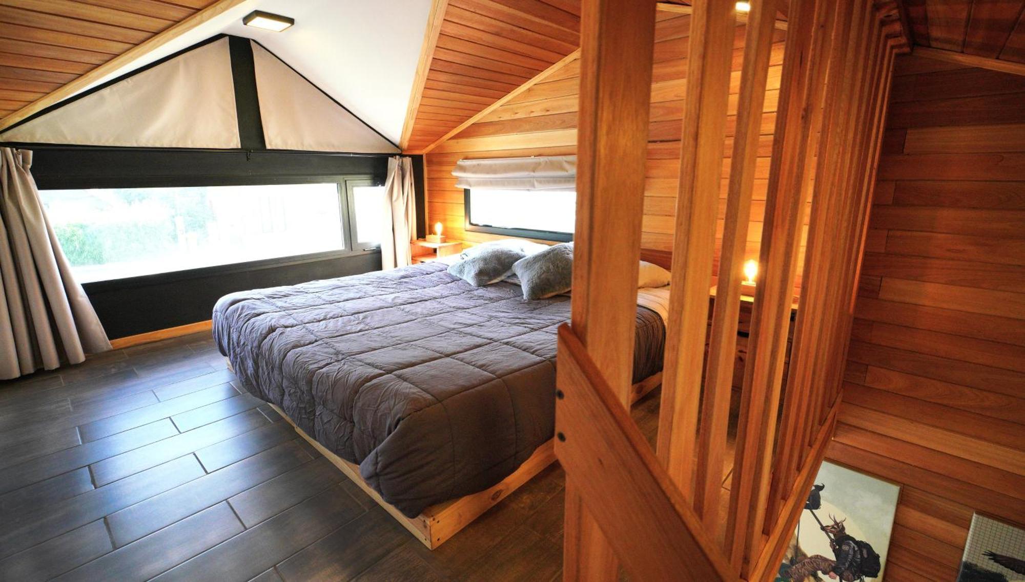 Gueer Aike Mejor Tiny House C/ Vista Al Fitz Roy Villa เอลชัลเตน ภายนอก รูปภาพ