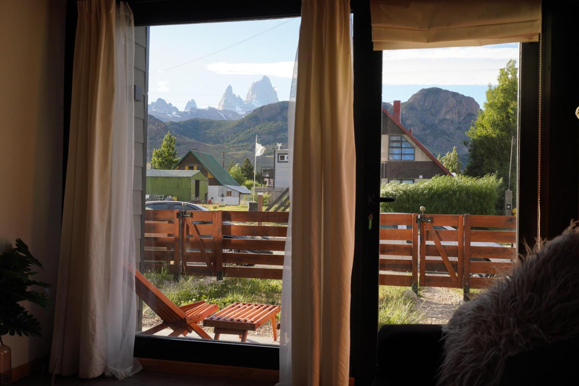 Gueer Aike Mejor Tiny House C/ Vista Al Fitz Roy Villa เอลชัลเตน ภายนอก รูปภาพ
