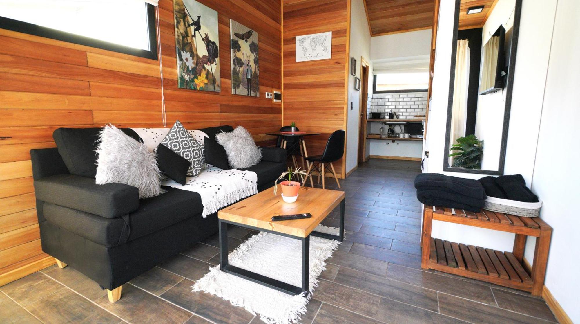 Gueer Aike Mejor Tiny House C/ Vista Al Fitz Roy Villa เอลชัลเตน ภายนอก รูปภาพ