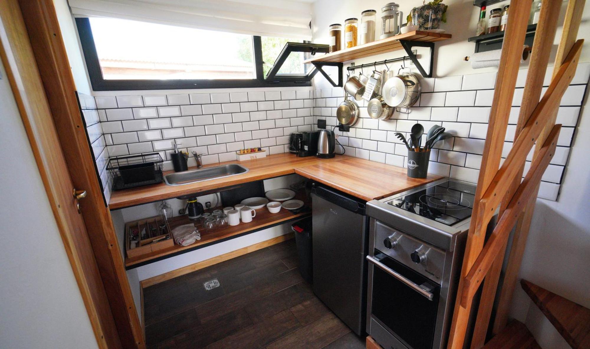 Gueer Aike Mejor Tiny House C/ Vista Al Fitz Roy Villa เอลชัลเตน ภายนอก รูปภาพ