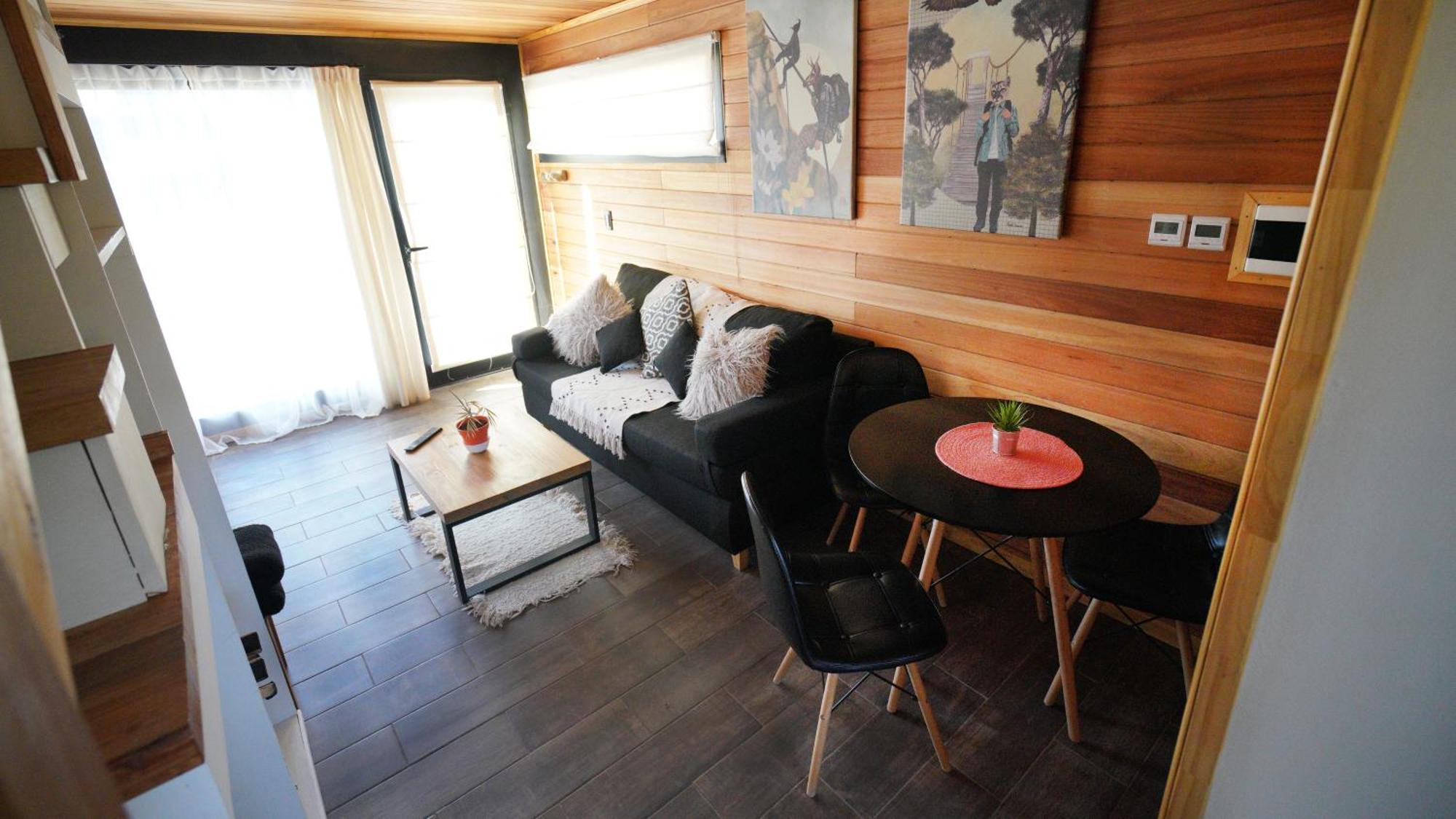 Gueer Aike Mejor Tiny House C/ Vista Al Fitz Roy Villa เอลชัลเตน ภายนอก รูปภาพ