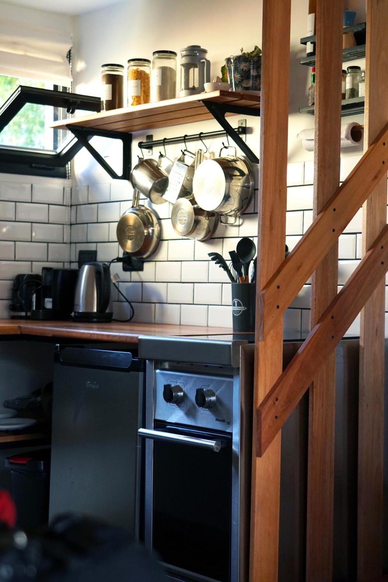 Gueer Aike Mejor Tiny House C/ Vista Al Fitz Roy Villa เอลชัลเตน ภายนอก รูปภาพ