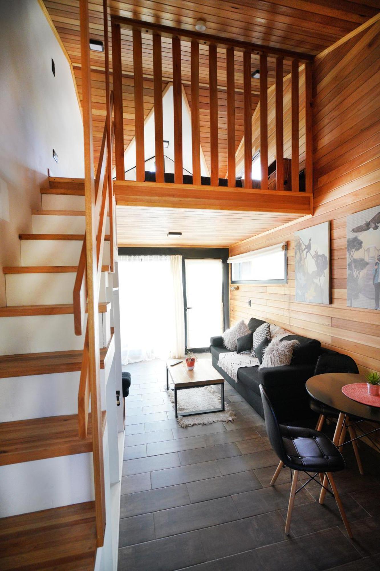 Gueer Aike Mejor Tiny House C/ Vista Al Fitz Roy Villa เอลชัลเตน ภายนอก รูปภาพ