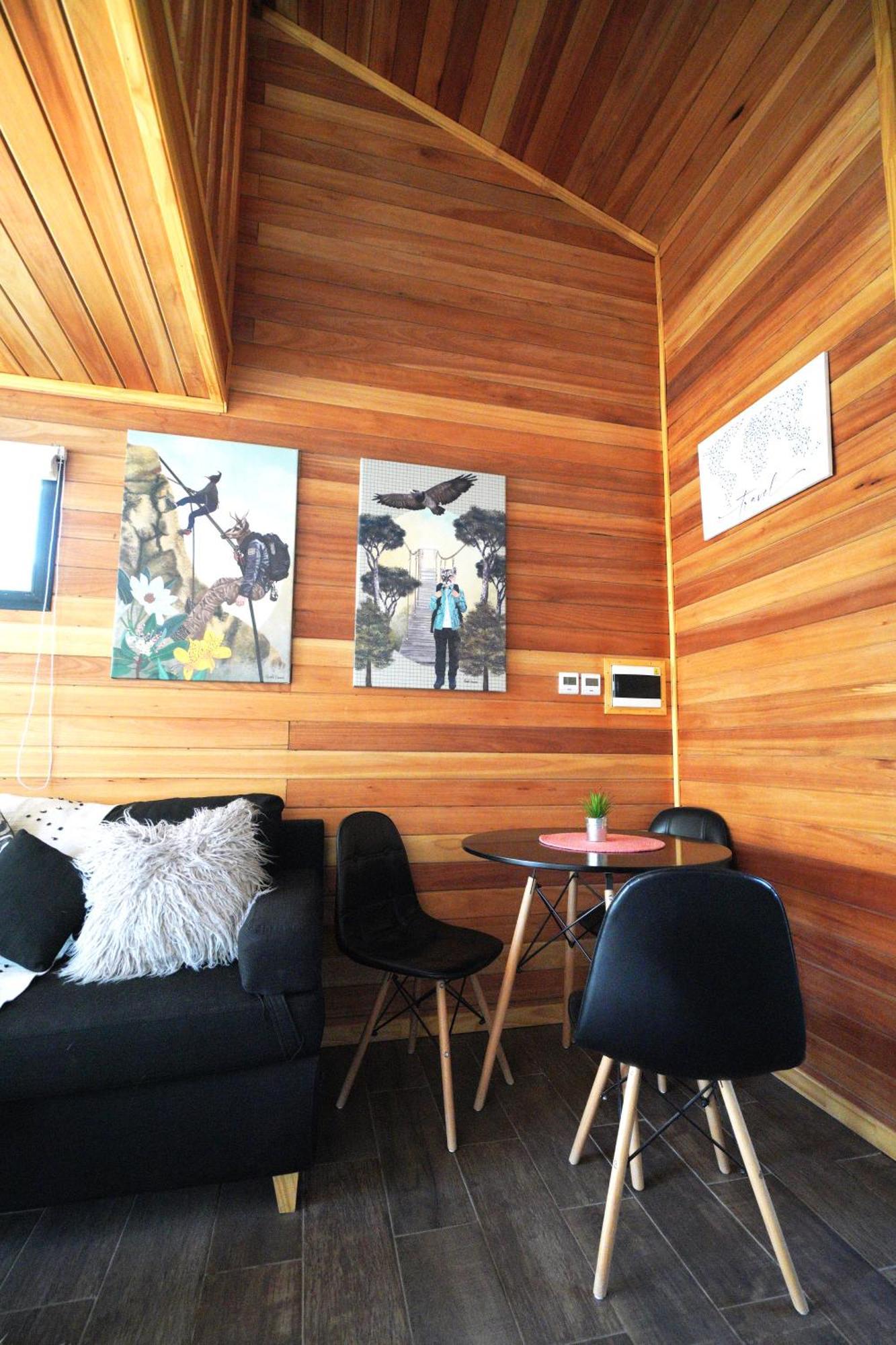Gueer Aike Mejor Tiny House C/ Vista Al Fitz Roy Villa เอลชัลเตน ภายนอก รูปภาพ